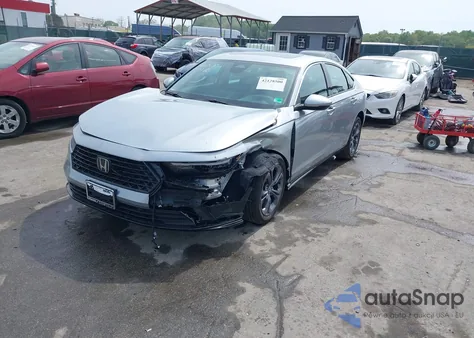 2025 Honda Accord Hybrid Ex-L from USA, damaged, VIN 1HGCY2F65SA036309